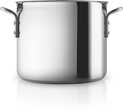 Eva Trio | Stainless Steel Topf 4,8 l 20 cm keramischer Slip-Let®-Antihaftbeschichtung