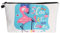 Kosmetiktasche Flamingo Schminktasche Tragbare Reise Kosmetiktasche Klein Niedliche Vielseitige Make Up Bag Kosmetiktasche Damen Reißverschlusstasche Schminktasche Klein Mädchen