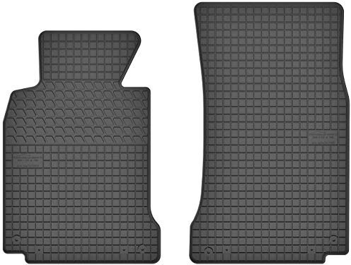 Maßgefertigte Auto Gummimatten, kompatibel mit BMW 5 E39 von 1995 bis 2004-2 teilige Gummifußmatten Set, Geruchlos & Abriebfest, Hochwertige Fußmatte Auto Accessoires