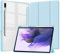 Con custodia portapenne per Samsung Galaxy Tab S9 FE 10.9 Plus 12.4 Custodia per tablet per Tab A9+Plus 11 SM-X216 8.7 X110, blu ghiaccio bianco, per TAB S8 Plus 12.4 （S7 FE 12.4 (SM, T