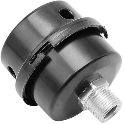 1Pcs Air Compressor Parts Metal Air Compressor Intake Filter Noise Muffler Silencer 1/2'' 5/8 3/4'' Thread M12(16mm)