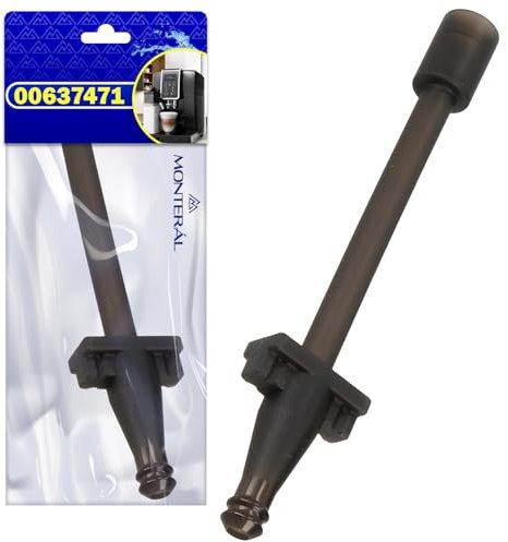 MONTERAL Milchschlauch für Kaffeevollautomat 100 mm mit dem Originalcode 637471 00637471 für Siemens Modelle EQ9 EQ.9 S100 S300 S500 S700 Connect S900 ExtraKlasse EQ.500 Integral - Garantie 10 Jahre