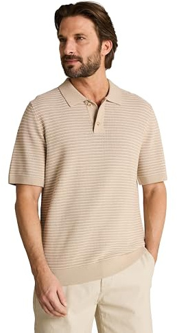 TOM TAILOR Herren 1050100 Strickpullover mit Polokragen