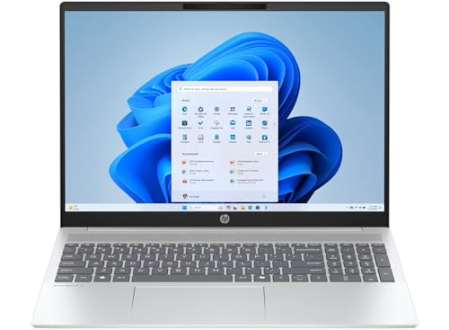 HP OmniBook 5 16 Laptop | AMD Ryzen 5 8540U | 16GB RAM | 512GB SSD | AMD Radeon 740M Graphics | 2K (1920 x 1200) Display | Windows 11 Home | Glacier Silver Aluminum