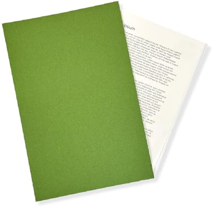 Exacompta - Ref FS315-GRNZ - Guildhall - Square Cut Folder, 35 x 24.2cm, 315gsm Premium Heavyweight Manilla, Holds A4 & Foolscap Documents, Blue Angel Certified - Green, Pack of 100