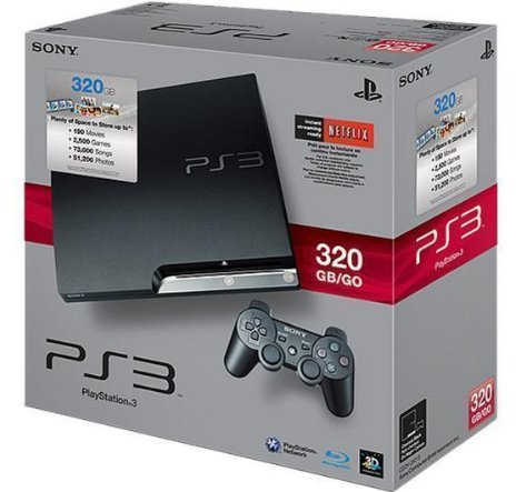 Sony Computer 320 GB PS3 Slim Konsole PS3 320 GB