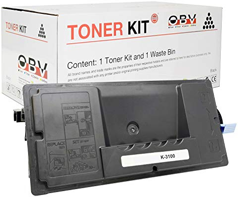 Kompatibel TK-3100 OBV Toner ersetzt Kyocera TK3100 M3040dn M3540dn FS2100D FS2100DN - 12500 Seiten schwarz