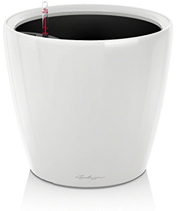 Lechuza Pflanztopf Classico LS 28 weiß Hochglanz 16040