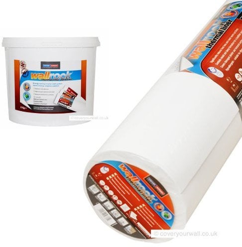 1 Roll of Wallrock Thermal Liner & 5kg Adhesive by Wallrock Thermal Liner