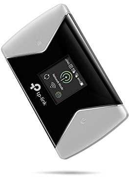 TP-Link M7450 4G+ Cat6 Portable WiFi, Mobile WiFi Hotspot Works up to 15 Hours, Caravan, Travel 4G Router, SD Card Slot, Unlocked LTE-Advanced MiFi, Share up to 32 Devices, Easy tpMiFi App Management