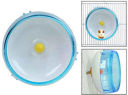 Itian Hamsterlaufrad,Haustier Übung Silent Running Spinner Rad Spielzeug für kleine Tiere Maus Guinea(14cm)