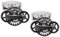 Cufflinks Direct Rad, Zahnrad, Kogge, Mechanischer beweglicher Mann Geschenk Manschettenknöpfe (Manschettenknöpfe mit Geschenkbox)