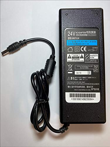 Replacement for 24V 3A AC-DC Adapter Power Supply for Brennan JB7 Music Server Mini System