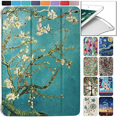 DuraSafe Cases Funda para iPad 2nd 2011 3rd 4th Gen 2012-9.7 [iPad 4 iPad 3 iPad 2 modelo antiguo] MC705LL/A MD328LL/A MD333LL/A MD510LL/A función atril ajustable inteligente impreso elegante diseño