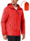 33,000ft Regenjacke Herren Wasserdicht Outdoorjacke Leichte Freizeitjacke Packbare Windjacke Fahrrad Regenmantel mit Kapuze Rot M