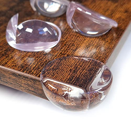 4 pack, Soft and Transparent Corner Guard with Strong 3M Adhesive, Baby Proofing Corner Protectors, Furniture Sharp Corner Guard for Keep Baby Safe, Table & Furniture Corner Protector for Kids