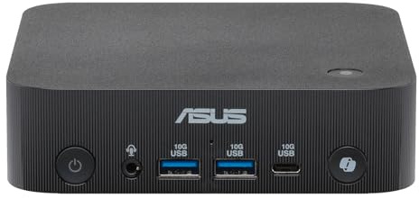 ASUS PN55-S90008NL Mini Desktop Copilot+ PC | AMD Ryzen AI 9 HX470 CPU, AMD Radeon 800M Grafik, 2x 16GB DDR5, 1TB G4 PCIe SSD, WiFi 7, Bluetooth 5.4, Windows 11 Pro