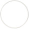 Netuno Metallring Dekoring aus Metalldraht Durchmesser 50cm Drahtring Makramee Ring Traumfänger Ring Floral Hoop weiß zum DIY Basteln Handwerk für Makramee Hochzeit Fensterdeko