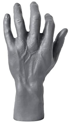 Fenteer Realistische Männliche Schaufensterpuppe Hand Herrenhand Modellhalter, Links
