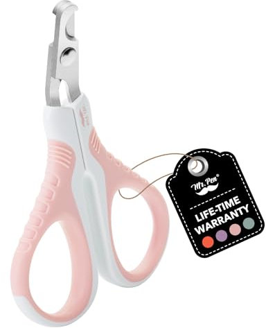 Mr. Pen Cat Nail Trimmer - Pink Cat Claw Clippers for Nails, Kitten & Small Dog
