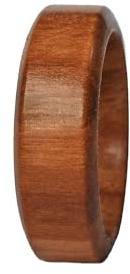 Holzring - Schmuck - Ring aus Apfelholz - Handarbeit für Damen und Herren (61 (19.4))