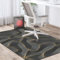 Gaming Rug 140 x 160 cm Chair Mat Carpet Protector for Hardwood Floors Office Chair Mat for Gamers Computer Desk Mat Essential for Gaming Setup