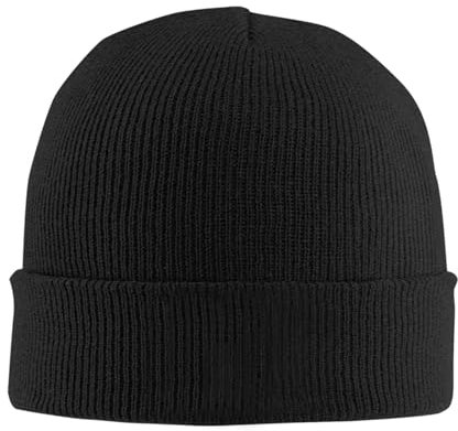 peiyeety Trump America 2024, Geschenke für Frauen und Männer, Slouchy-Beanie-Mütze für Männer und Frauen, Totenkopfmütze, Chemo-Mütze, Nacht-/Schlafmütze, Schwarz