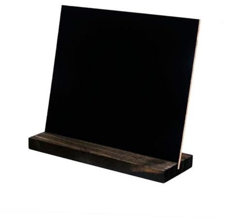 SECFOU Nachrichtentafel Mini Kreidetafel Aus Holz Diy Message Board Deko-tafel Für Zuhause Küche Schule Und Mehr
