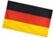 MOBUTOFU 90 x 150 Cm Deutsche Flagge Mit Bundesadler Ideal Für Sportveranstaltungen Partys Und Paraden Wetterfestes Material Mit Ösen Für Einfache Befestigung Fanartikel Für