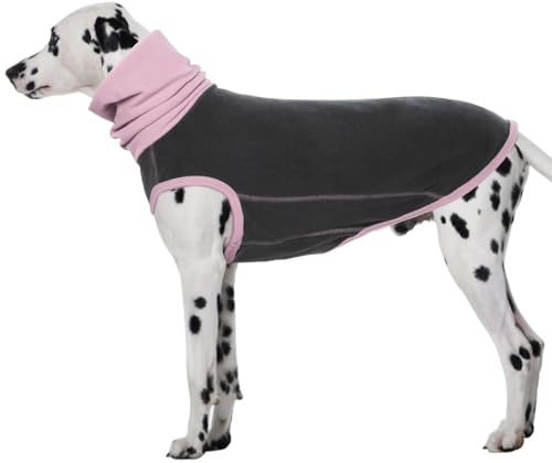 IECOii Pullover Sweatshirt Fleece Weste für Hunde, Hunde Turtleneck Sweater, Pullover