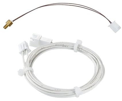 TH1000XUE 100k for ntc 3950 M3 Bolzen-Thermistor-Temperatursensor mit 1 Meter verlängertem Kabeldraht for Ender 3 V2 Pro CR10 3D-Drucker Hotend,