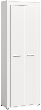 xonox.home Garderobe Jam X8BA9611 Garderobenschrank Schrank in Weiß Nb. ca. 64x191x35 cm