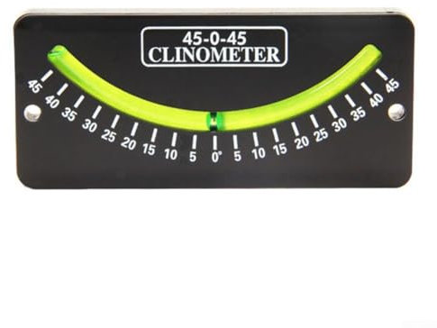 Marine Trail Neigungsmesser mit verbesserter Messfähigkeit für Segelboote (45 Grad)