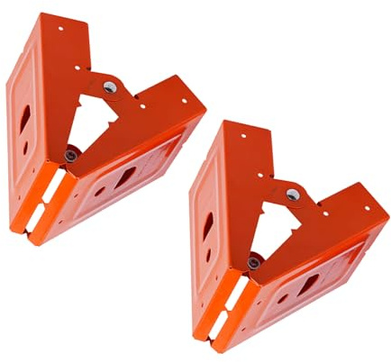 shenruifa 2PCS Saw Horse Bracket Cold Rolled Steel Mechanical Sawhorse Brackets Display Stand for Woodworking