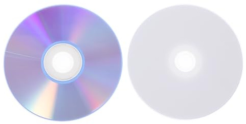 HAKIDZEL 2pcs Blank Cd-r Discs 700mb Recordable Audio CD Media for Music Storage and Phone Recording Compatible with Multiple Devices Suitable for Data Backup