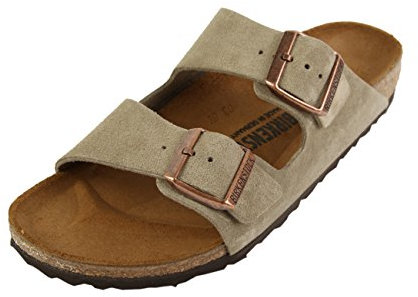 Birkenstock 051463 Arizona taupe, Suede Leather Homme Taupe EU 44