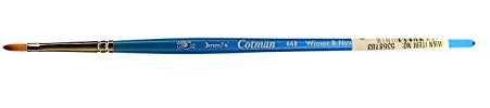 Winsor & Newton Cotman Aquarell Pinsel Malpinsel, Holz, Transparent, 3mm-1/8 -Filbertpinsel
