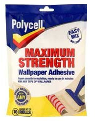 Polycell Maximum Strength Wallpaper Ready Mixed Adhesive 4.5kg [Misc.]
