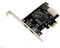 KALEA-INFORMATIQUE PCIe Firewire 800 IEEE1394B Controller-Karte auf PCI Express Port 1x 2+1 Ausgänge mit TI Chipsatz XI02213AZAY