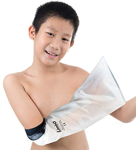 LimbO Waterproof Protectors Cast and Dressing Cover - Child Half Arm 11 to 13 Yrs (BE1113: 23-25 cm Above Elbow Circ.)