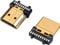 Lyndahl HDMI Stecker Lötsteckverbinder Typ A Selbstmontage zum Löten, 19polig vergoldet - LKHDMICON19 zur Konfektionierung Reparatur von HDMI-Kabel