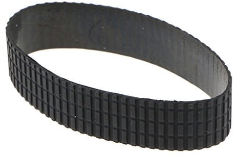 perfk Accessorio per Obiettivo per Nikon 18-200 F / 3.5-5.6 G ED VR II Zoom Grip Anello in Gomma Nera Facile Installazione