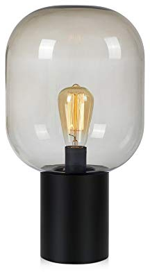 Markslöjd BROOKLYN Tischleuchte Black E27 60W - Tischleuchte (Black, Metall, Badezimmer, IP20, II, E27)