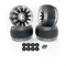 IWONDER Cloud Wheel 120 mm Discovery Elektro-Skateboard-Räder, patentierter Dämpfungsschaumkern, für alle Gelände, Off-Road-Longboard-Räder (Nicht für Nabenmotoren geeignet)