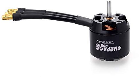 DollaTek Haute Performance 2216 880KV 14 pôles Moteur sans balais pour Avion RC à voilure Fixe