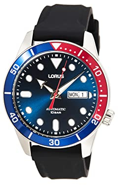 Lorus Homme Analogique Montre avec Bracelet en Silicone RL451AX9