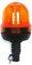 JJ Gyrophare E9 Orange Balise d'urgence Secours 12V 24V Support Flexible Signalisation Lumineuse pour Camion Tracteur Differents Véhicules Agricoles