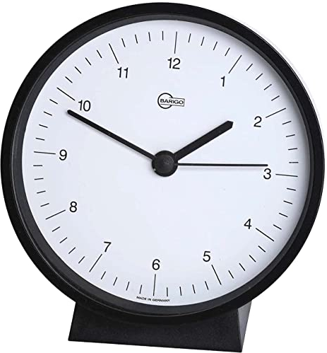 Barigo 615 Home Tischuhr schwarz B x H 85 mm x 25 mm