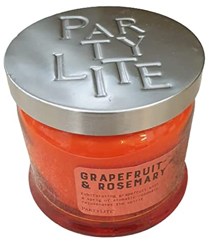 PartyLite 3-Docht- Duftwachsglas Grapefruit & Rosemary / Grapefruit & Rosmarin