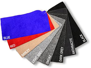 INSUPPA Camper Van Lining Carpet 4 Way Stretch Fits Vw T5 T6 Transporter Caddy Transit - 8 Colours - Sample